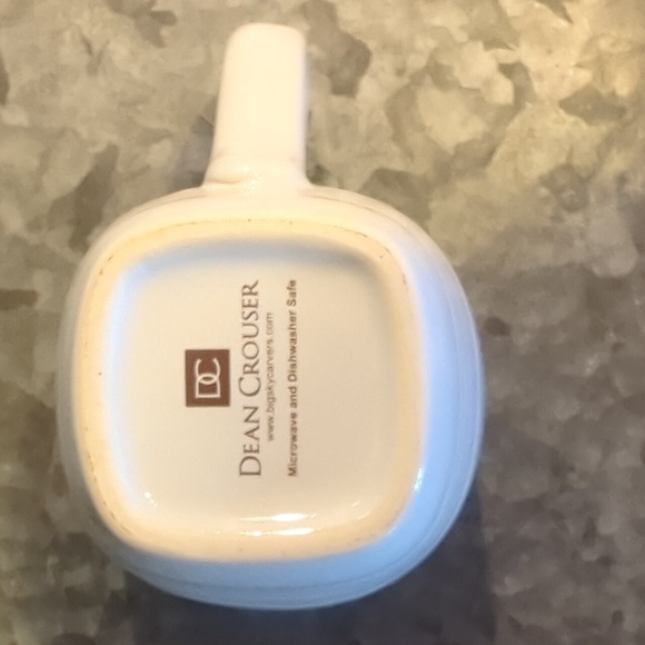 Dean Crouser Cardinal Mug White with Red Interior - Picture 5 of 5